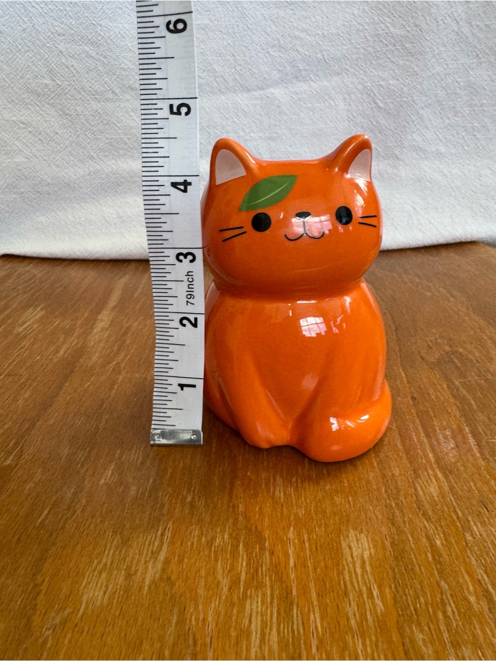 “Tangy” Ceramic Pen Holder Cat Figurine. Animal Crossing” Video Game Series. New - Picture 10 of 13